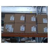 Small housewares; Xmas party supplies,toilet seats, Zebra thermal printer rolls 8 boxes