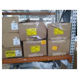Zebra Thermal Printer rolls 8 boxes, Eli Lilly Bolt Body Upper 4 boxes,Air Handler filters, Napa filters, Nibco elbows,