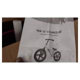 Blue Pro Balance Bike for Big Kids and Kids with Special Needs - 16" No Pedal Glide Training Bicycle for Children Ages 5,6,7,8. Peddle-Less Bike Made for Fun Learning.