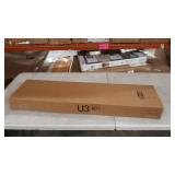 Chicology Gray Cordless Room Darkening Vinyl Mini Blind with 1 in. Slats 35 in. W x 36 in. L, Gray (Commercial Grade)