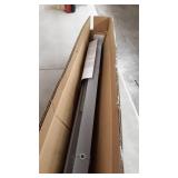 Chicology Gray Cordless Room Darkening Vinyl Mini Blind with 1 in. Slats 35 in. W x 36 in. L, Gray (Commercial Grade)