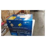 MIDEA MAW06R1BWT Window Air Conditioner 6000 BTU Easycool AC (Cooling, Dehumidifier and Fan Functions) for Rooms up to 250 Sq, ft. with Remote Control, 6,000, White