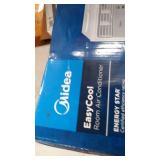 MIDEA MAW06R1BWT Window Air Conditioner 6000 BTU Easycool AC (Cooling, Dehumidifier and Fan Functions) for Rooms up to 250 Sq, ft. with Remote Control, 6,000, White