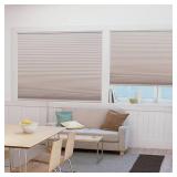 Easy Lift Trim-at-Home Cordless Pleated Light Blocking Fabric Shade