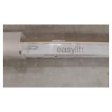 Easy Lift Trim-at-Home Cordless Pleated Light Blocking Fabric Shade