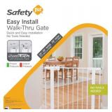Safety 1st - Easy Install Walk-Through Gate - White
