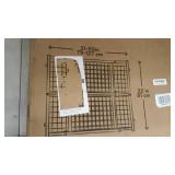 Position & Lock Tall & Wide Baby Gate, Pressure-Mounted, Farmhouse Collection