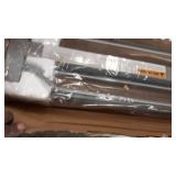 Regalo Extra Tall Easy Step Deluxe Platinum 41-Inch Walk Through Baby Gate, Pressure Mount with Included Extension Kit