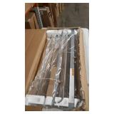 Regalo Extra Tall Easy Step Deluxe Platinum 41-Inch Walk Through Baby Gate, Pressure Mount with Included Extension Kit