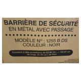 8Regalo Extra Tall Stairway and Hallway Walk Through Baby Gate, Black