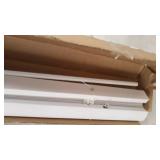 LOTUS & WINDOWARE 1" Cordless Vinyl Mini Blind, 22.5" x 36", White