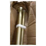 Decopolitan 27877-LG36 Urn Double curtain rod set, 36-72-Inch, Light Gold