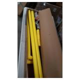 GoSports PRO Kick Challenge Field Goal Post Set with 4 Footballs and Kicking Tee Life Sized Backyard Field Goal for Kids & Adults