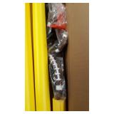 GoSports PRO Kick Challenge Field Goal Post Set with 4 Footballs and Kicking Tee Life Sized Backyard Field Goal for Kids & Adults