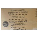 Regalo Hideaway 54-Inch Extra Long Bed Rail Guard, with Reinforced Anchor Safety System