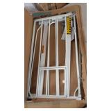 Carlson Extra Wide Walk Through Pet Gate with Small Pet Door, Includes 4-Inch Extension Kit, Pressure Mount Kit and Wall Mount Kit