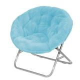 Mainstays Faux-fur Saucer Chair, Available in Multiple Colors