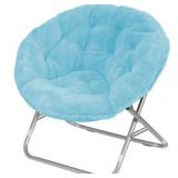 Mainstays Faux-fur Saucer Chair, Available in Multiple Colors