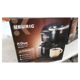 Keurig K-Duo Essentials Coffee Maker, with Single Serve K-Cup Pod and 12 Cup Carafe Brewer, Black