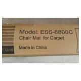36"X48" Essentials Carpet Chair Mat Clear - OFM