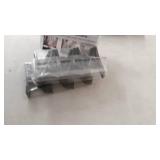 Original Blackout Pleated Paper Shade Black, 6 Pack