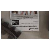 Original Blackout Pleated Paper Shade Black, 6 Pack