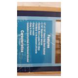 2" Cordless Faux Wood Blind 35.625" W x 48" H, Inside Mount