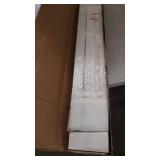 2" Cordless Faux Wood Blind 35.625" W x 48" H, Inside Mount