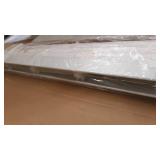 2" Cordless Faux Wood Blind 35.625" W x 48" H, Inside Mount