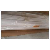 2" Cordless Faux Wood Blind 30.5" W x 64" H, Inside Mount