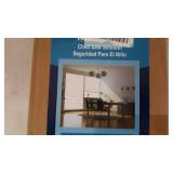 2" Cordless Faux Wood Blind 30.5" W x 64" H, Inside Mount