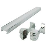 Prime-Line MP6093 Shower Door Towel Bar & Bracket, 32 Chrome, 1 Set
