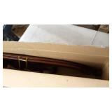 StorageMaid Clothes Valet with Mirror Beautiful Solid Mahogany Hardwood Wardrobe Stand for Clothes with Trouser Bar, Jacket Hanger, Tray Organizer, Tie & Belt Hook and Shoe Rack