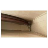 StorageMaid Clothes Valet with Mirror Beautiful Solid Mahogany Hardwood Wardrobe Stand for Clothes with Trouser Bar, Jacket Hanger, Tray Organizer, Tie & Belt Hook and Shoe Rack