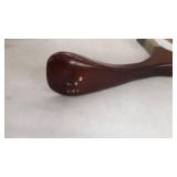 StorageMaid Clothes Valet with Mirror Beautiful Solid Mahogany Hardwood Wardrobe Stand for Clothes with Trouser Bar, Jacket Hanger, Tray Organizer, Tie & Belt Hook and Shoe Rack