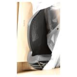 HON Ignition 2.0 Mid-Back Adjustable Lumbar Work Chair - Black Mesh Computer Chair for Office Desk, Black Fabric (HONI2M2AMLC10TK)