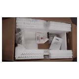 KRAUS Bellucci White Granite Composite 32 in. Single Bowl Undermount Workstation Kitchen Sink with Accessories