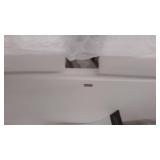 KRAUS Bellucci White Granite Composite 32 in. Single Bowl Undermount Workstation Kitchen Sink with Accessories