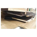 Ameriwood Home TV Stand w/ Fireplace Insert Space (Fireplace not Included)