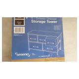 Seseno 5 Drawer Dresser Storage Tower SDL5CK
