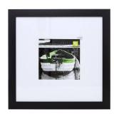kieragrace KG Langford Frame - Black, 14" x 14" Matted for 7" by 7"