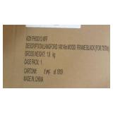 kieragrace KG Langford Frame - Black, 14" x 14" Matted for 7" by 7"