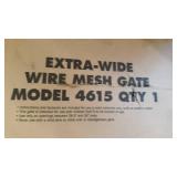 North States NS4615 Wide Wire Mesh Gate