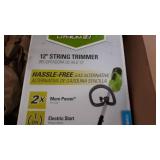 Greenworks - 40-Volt 12" Cordless TORQDRIVE String Trimmer/Edger (Battery and Charger Not Included) - Black/Green