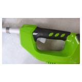 Greenworks - 40-Volt 12" Cordless TORQDRIVE String Trimmer/Edger (Battery and Charger Not Included) - Black/Green