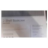 29.9" 2 Shelf Bookshelf Cherry - Sauder