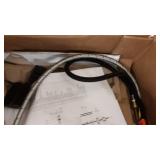 SOKA Kitchen Faucet Oil Rubbed Bronze Commercial Kitchen Sink Faucet with Pull Down Sprayer Kitchen Faucet Bronze with Deck Plate Single Handle Modern Rv Kitchen Faucet ORB, 3 Function Laundry Faucet