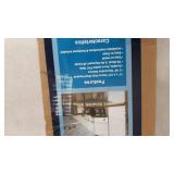 2" Cordless Faux Wood Blind 49.5" W x 60" H, Inside Mount