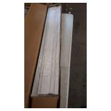 2" Cordless Faux Wood Blind 49.5" W x 60" H, Inside Mount