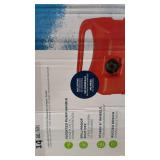 Scepter Flo N Go Duramax 14 Gallon Wheeled Siphoned Pump or Gravity Fed Fuel Caddy